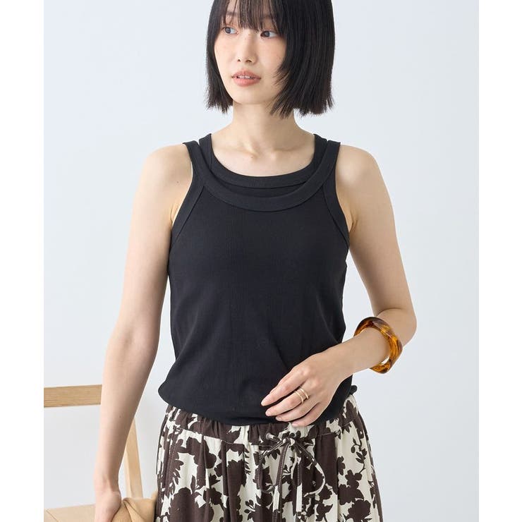 【2点セット・吸水速乾・抗菌防臭】シアーリブタンクトップ | AMERICAN HOLIC | 詳細画像7 
