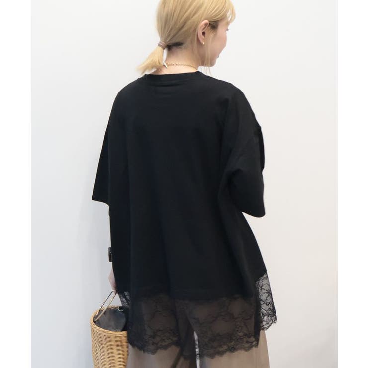 カレッジロゴレースドッキングTシャツ | AMERICAN HOLIC | 詳細画像28 