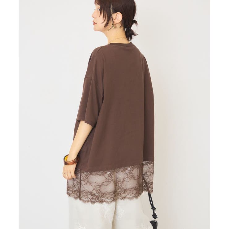 カレッジロゴレースドッキングTシャツ | AMERICAN HOLIC | 詳細画像39 