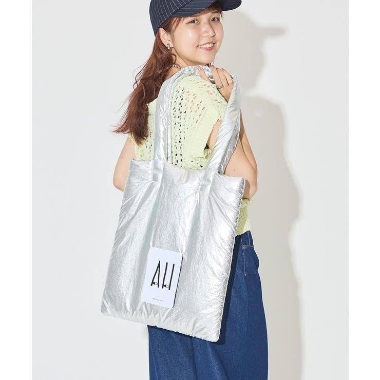 シルバー | 26AWパテッドホリホリトートバッグ | AMERICAN HOLIC