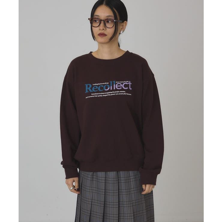 【選べる丈】アソートタイポグラフィスウェット | AMERICAN HOLIC | 詳細画像18 