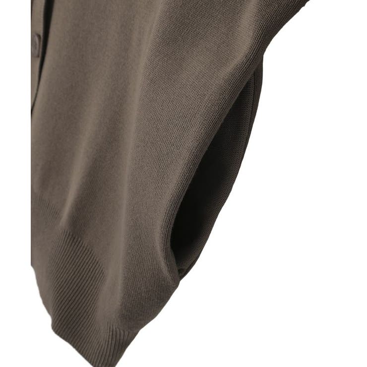 袖配色Vネックニットカーディガン | AMERICAN HOLIC | 詳細画像33 