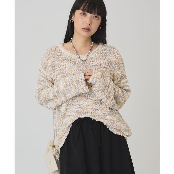 表面感ルーズニット | AMERICAN HOLIC | 詳細画像15 