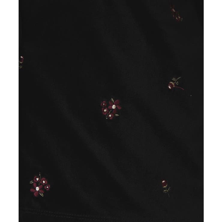 【選べる丈】シアーベロア刺繍カーディガン | AMERICAN HOLIC | 詳細画像13 