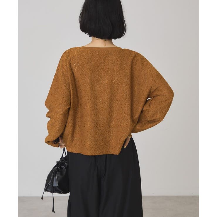 総レースプルオーバー【WEB限定カラー有り】 | AMERICAN HOLIC | 詳細画像4 