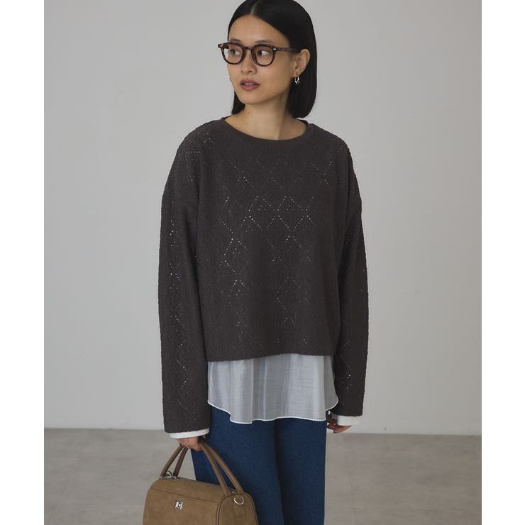 総レースプルオーバー【WEB限定カラー有り】 | AMERICAN HOLIC | 詳細画像22 