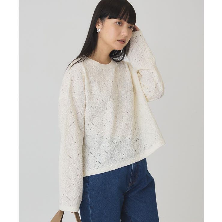 総レースプルオーバー【WEB限定カラー有り】 | AMERICAN HOLIC | 詳細画像28 