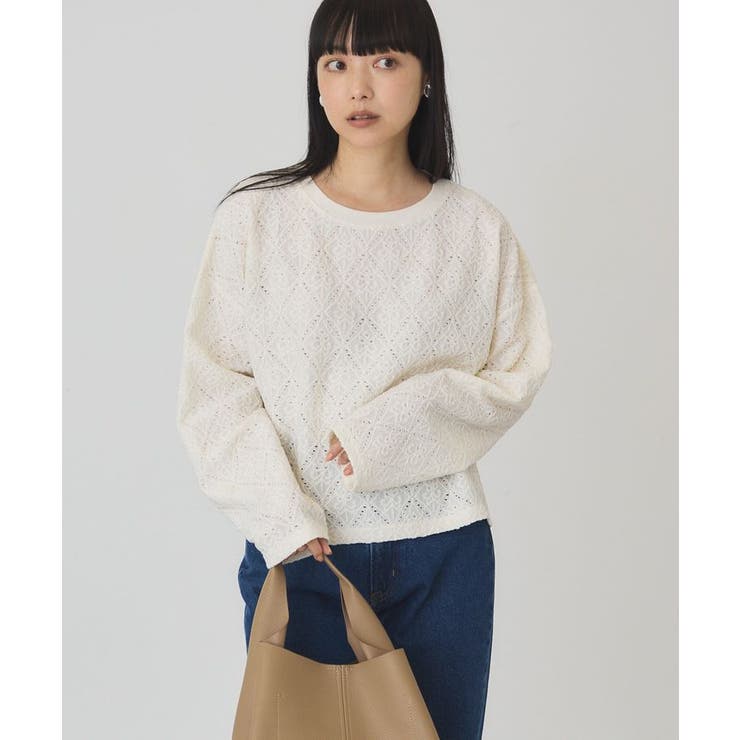 総レースプルオーバー【WEB限定カラー有り】 | AMERICAN HOLIC | 詳細画像29 