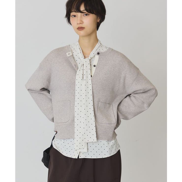 【バイパチ】カシミヤブレンドニットカーディガン | AMERICAN HOLIC | 詳細画像8 