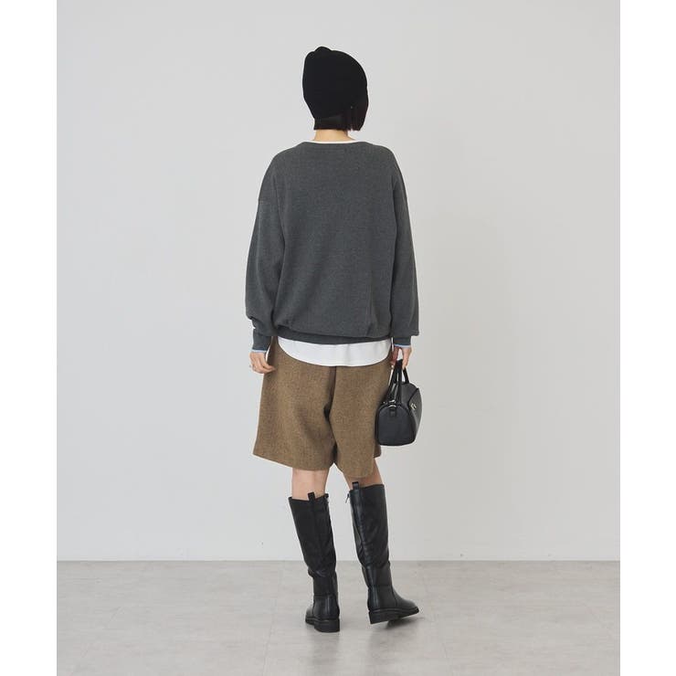 【バイパチ】カシミヤブレンドコクーンニット | AMERICAN HOLIC | 詳細画像16 