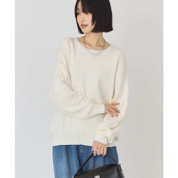 【バイパチ】カシミヤブレンドコクーンニット | AMERICAN HOLIC | 詳細画像18 