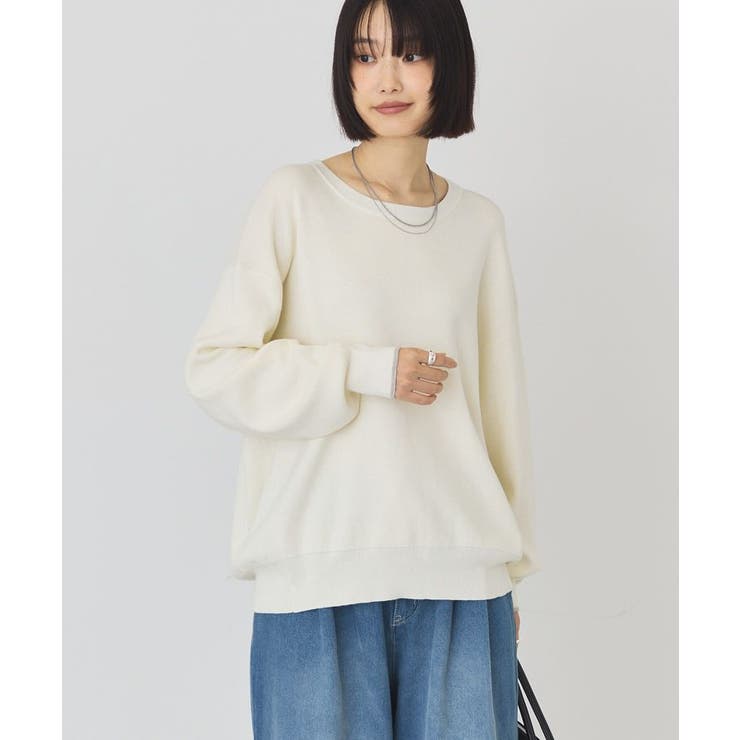 【バイパチ】カシミヤブレンドコクーンニット | AMERICAN HOLIC | 詳細画像19 