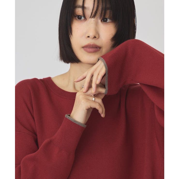 【バイパチ】カシミヤブレンドコクーンニット | AMERICAN HOLIC | 詳細画像23 