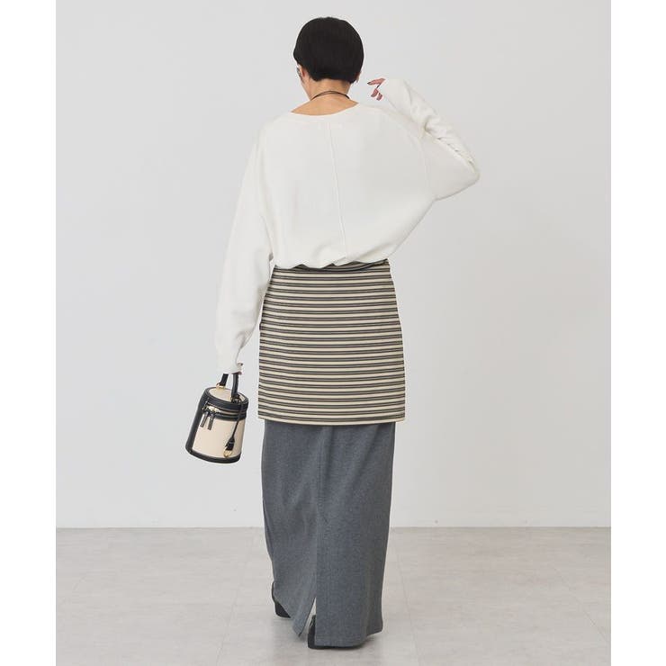【バイパチ・シアバター配合】クルーネックコクーンニット | AMERICAN HOLIC | 詳細画像15 