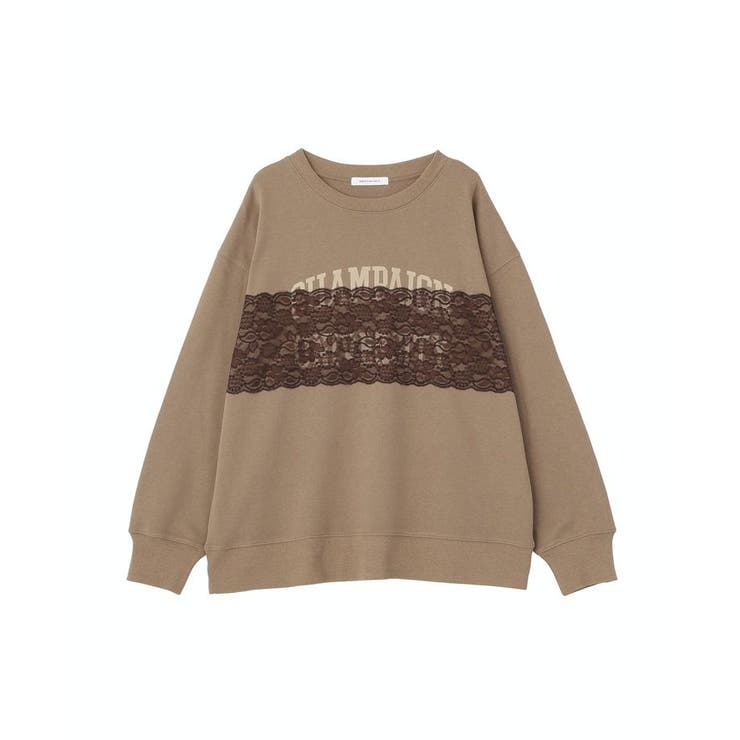 レースドッキングロゴスウェット | AMERICAN HOLIC | 詳細画像9 