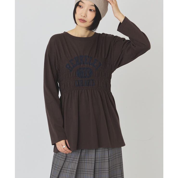 【選べる丈】カレッジロゴシャーリングロンT | AMERICAN HOLIC | 詳細画像14 