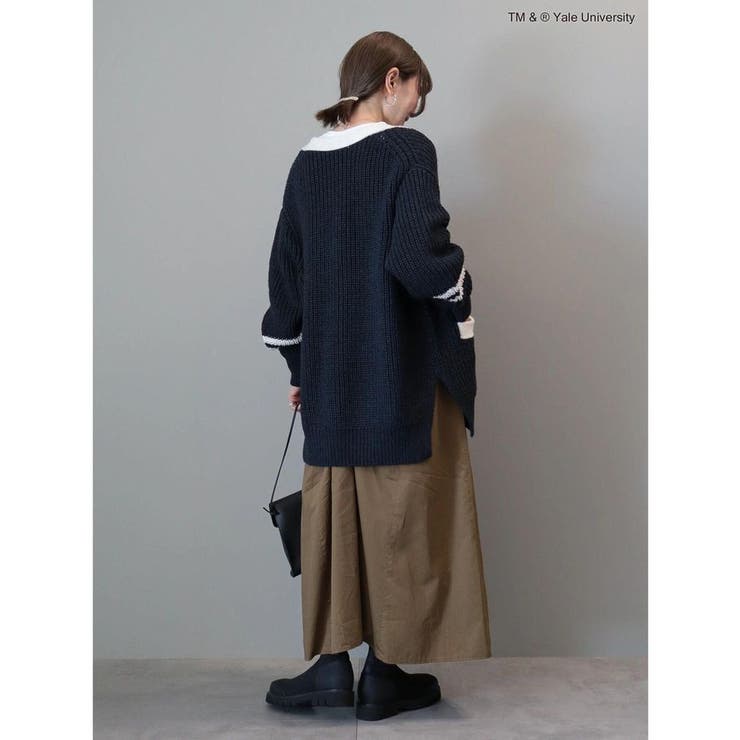 TM&(R) YaleUniversityニットカーディガン | AMERICAN HOLIC | 詳細画像3 