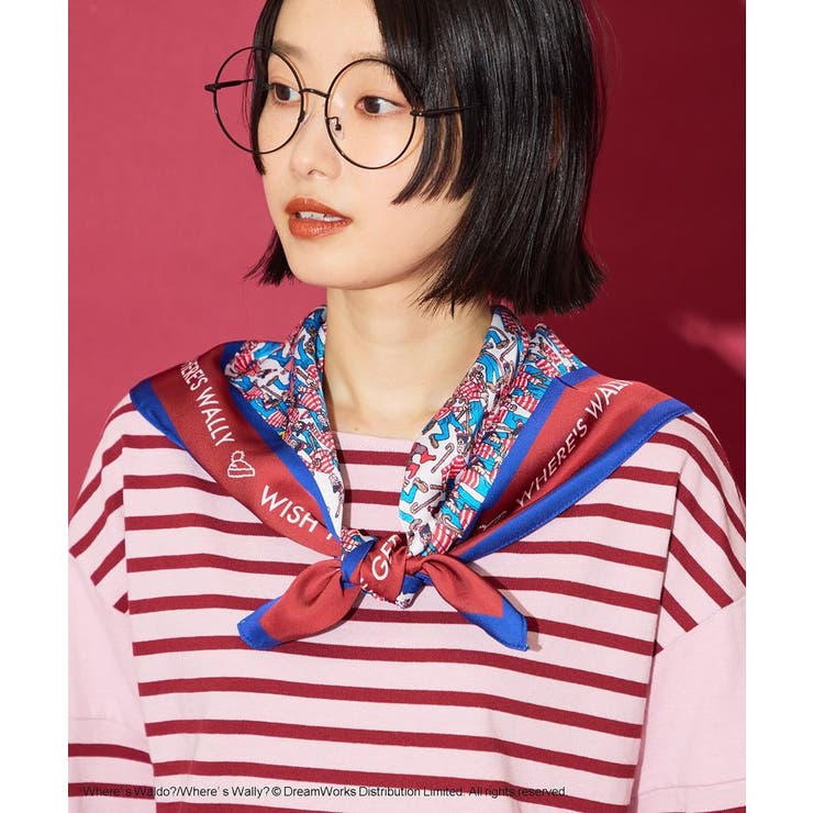 【WHERE'S WALLY?】MAPプリントスカーフ | AMERICAN HOLIC | 詳細画像6 