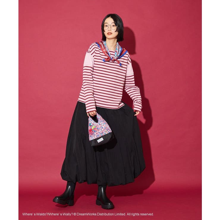 【WHERE'S WALLY?】MAPプリントスカーフ | AMERICAN HOLIC | 詳細画像8 