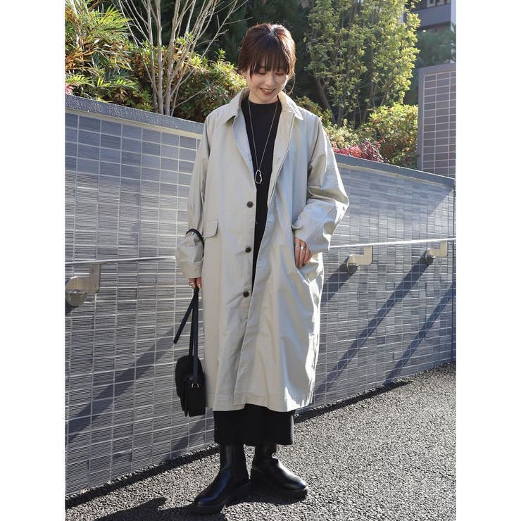 2WAYステンカラーライナー付きコート[品番：EHEW0042466]｜AMERICAN