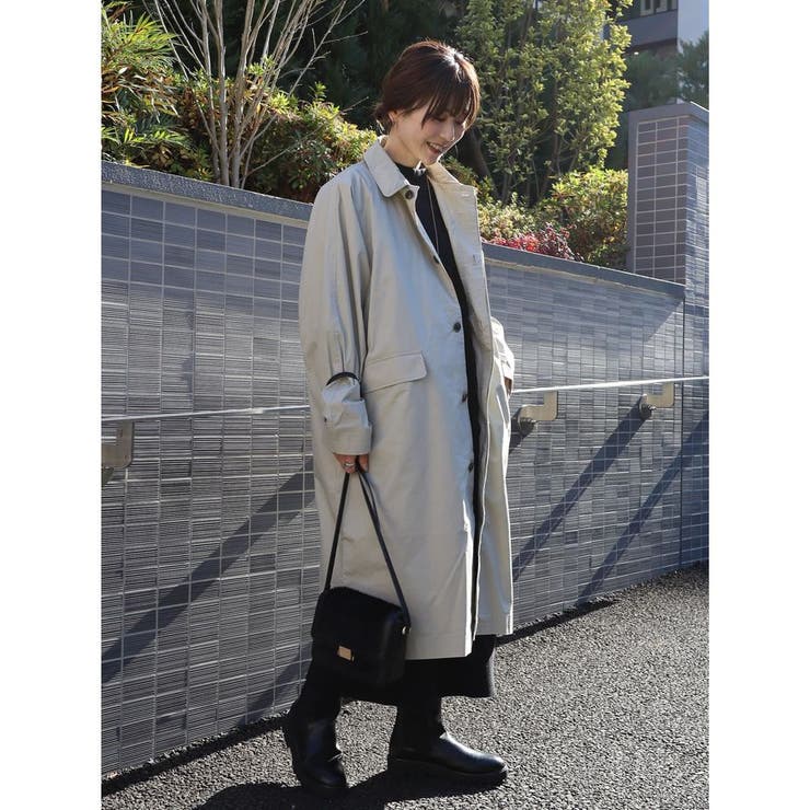 2WAYステンカラーライナー付きコート[品番：EHEW0042466]｜AMERICAN