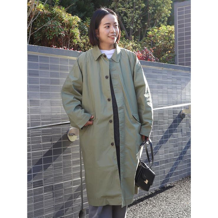 2WAYステンカラーライナー付きコート[品番：EHEW0042466]｜AMERICAN