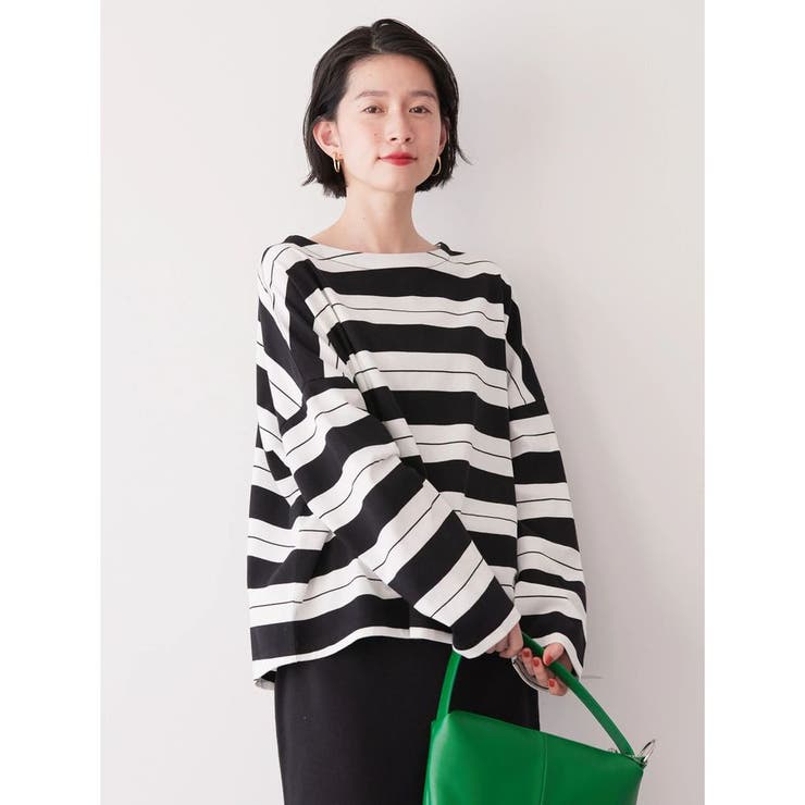 BORDER BOAT NECK PO ボーダー ボートネック プルオーバー ボートネックボーダープルオーバー[品番：EHEW0043247]｜AMERICAN