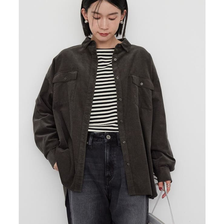 Wポケットコーデュロイシャツ[品番：EHEW0046389]｜AMERICAN HOLIC
