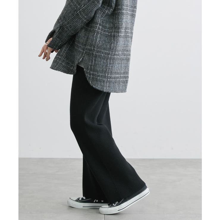 バイパチリブニットパンツ[品番：EHEW0046660]｜AMERICAN  HOLIC（アメリカンホリック）のレディースファッション通販｜SHOPLIST（ショップリスト）