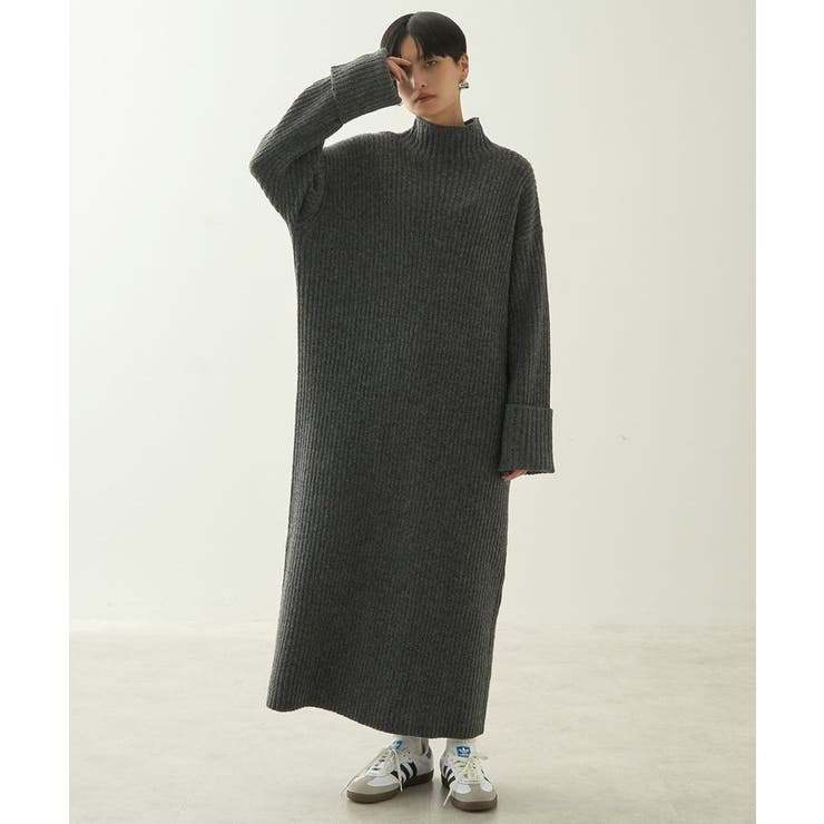 HERMES 【美品】エルメス シルクブレンド モックネック セーラー