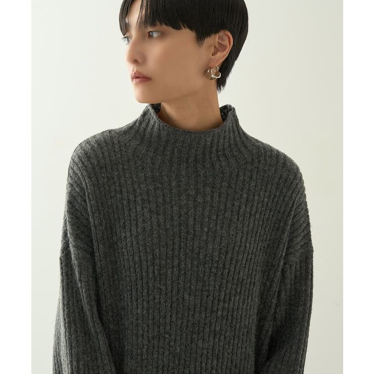 モックネックニットワンピース[品番：EHEW0045552]｜AMERICAN