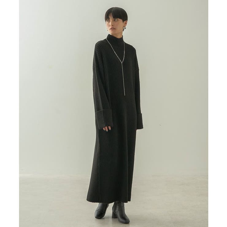 モックネックニットワンピース[品番：EHEW0045552]｜AMERICAN