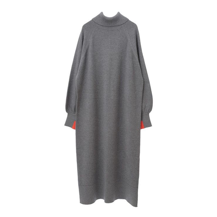 バイパチバイカラーモックネックニットワンピース | AMERICAN HOLIC | 詳細画像26 