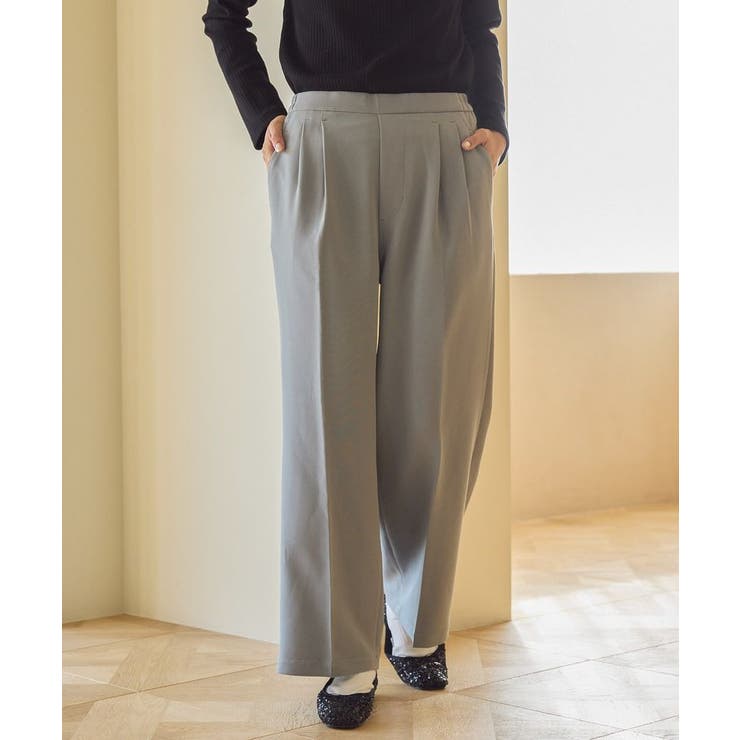 美・美・美Wクロスストレッチスラックスパンツ[品番：EHEW0047154]｜AMERICAN  HOLIC（アメリカンホリック）のレディースファッション通販｜SHOPLIST（ショップリスト）