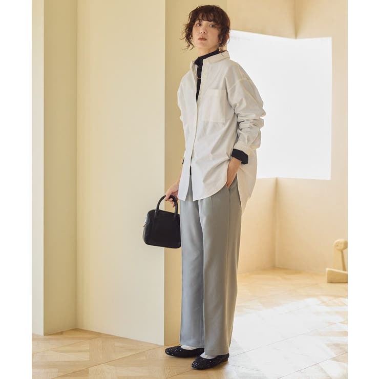 美・美・美Wクロスストレッチスラックスパンツ[品番：EHEW0047154]｜AMERICAN  HOLIC（アメリカンホリック）のレディースファッション通販｜SHOPLIST（ショップリスト）