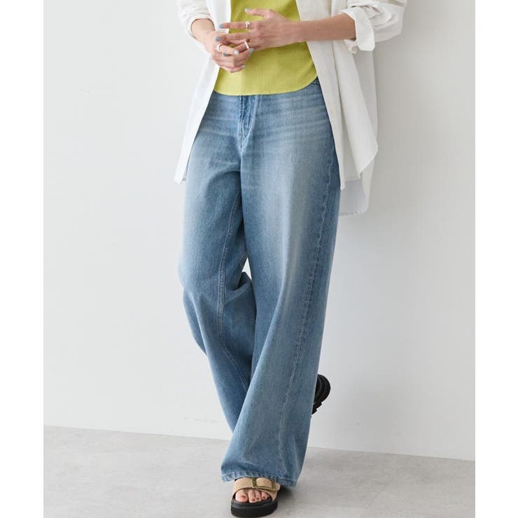 ライトインディゴ | ワイドデニム | AMERICAN HOLIC