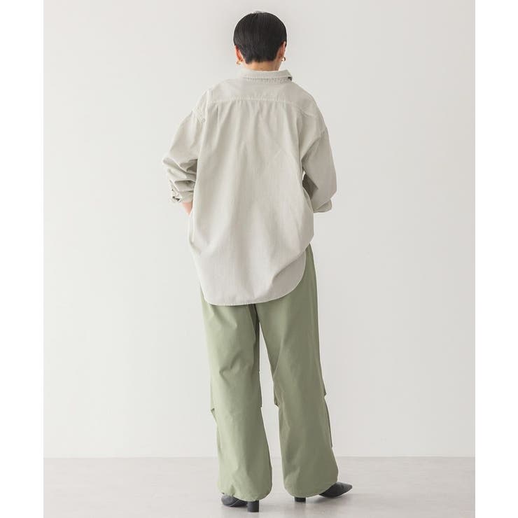 バックタックオーバーシャツ[品番：EHEW0047787]｜AMERICAN