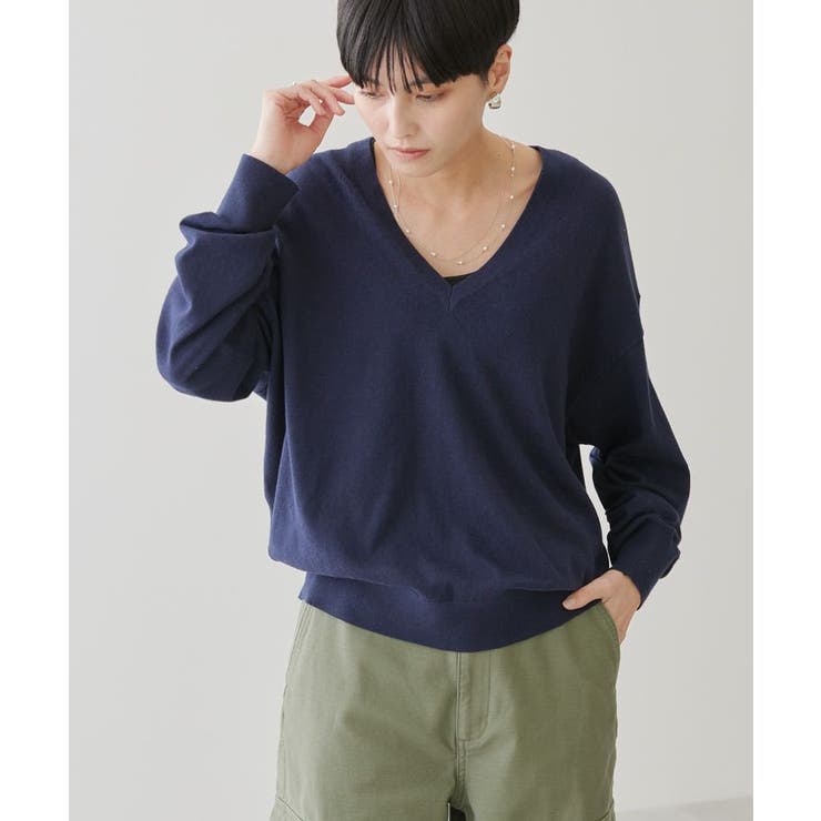 AMERI VINTAGE バンテージVネックニット American Vintage Vネック ニットウェア | ブラック | FARFETCH JP