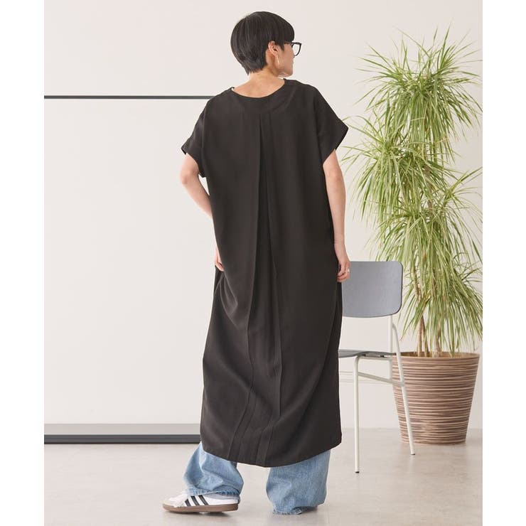 【日本未入荷】3色 配色カラー ピンタック スキッパー ワンピ 353798_L.jpg