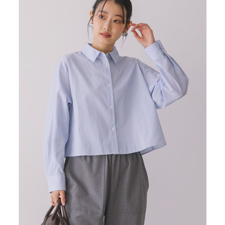 クロップドシャツ[品番：EHEW0047202]｜AMERICAN HOLIC