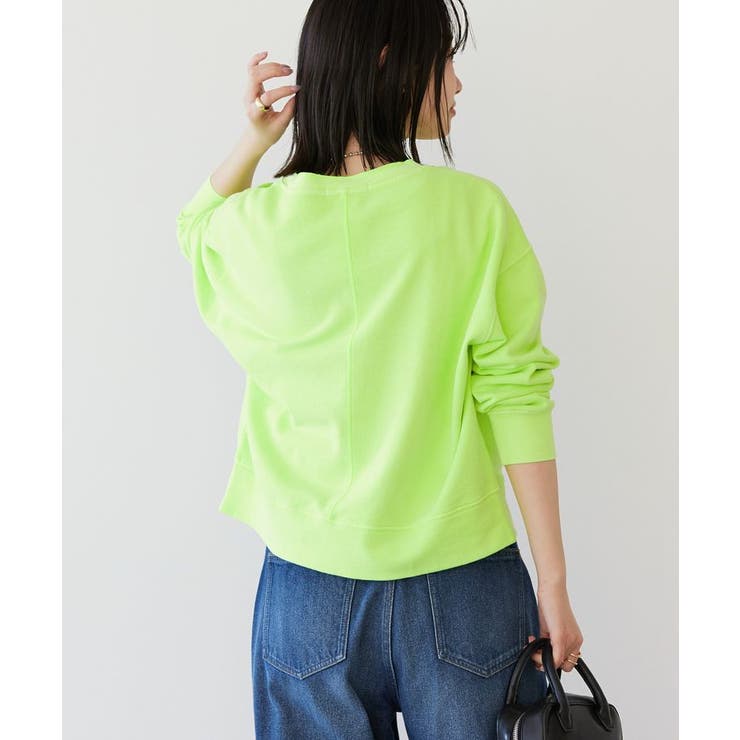 ネオンカラーピグメント裏毛カーディガン | AMERICAN HOLIC | 詳細画像18 