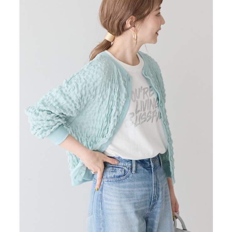 ぽこぽこカットカーディガン | AMERICAN HOLIC | 詳細画像2 