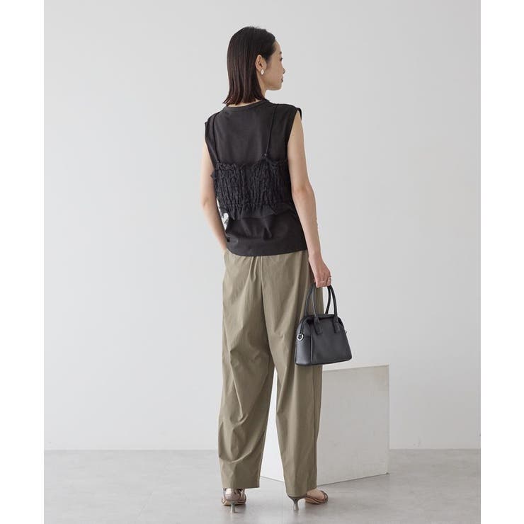 Ameri Vintage チュールボリュームスリーブセットアップ Ameri VINTAGE アメリヴィンテージ チュールベールセットアップ