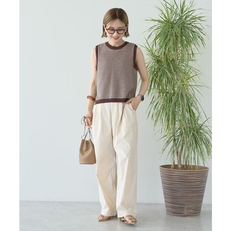 ジャガードニットベスト | AMERICAN HOLIC | 詳細画像11 