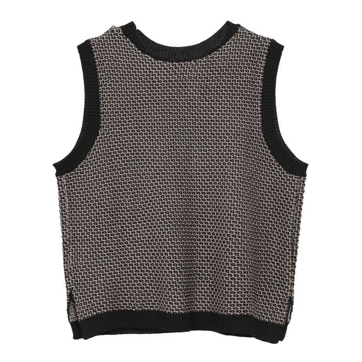 ジャガードニットベスト | AMERICAN HOLIC | 詳細画像20 