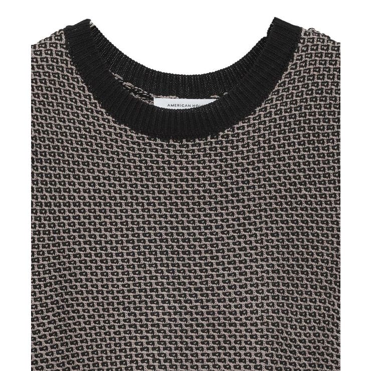 ジャガードニットベスト | AMERICAN HOLIC | 詳細画像21 