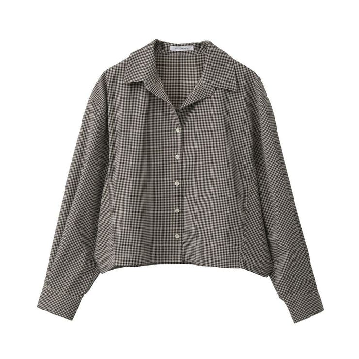 クロップド丈バックタックチェックシャツ | AMERICAN HOLIC | 詳細画像17 