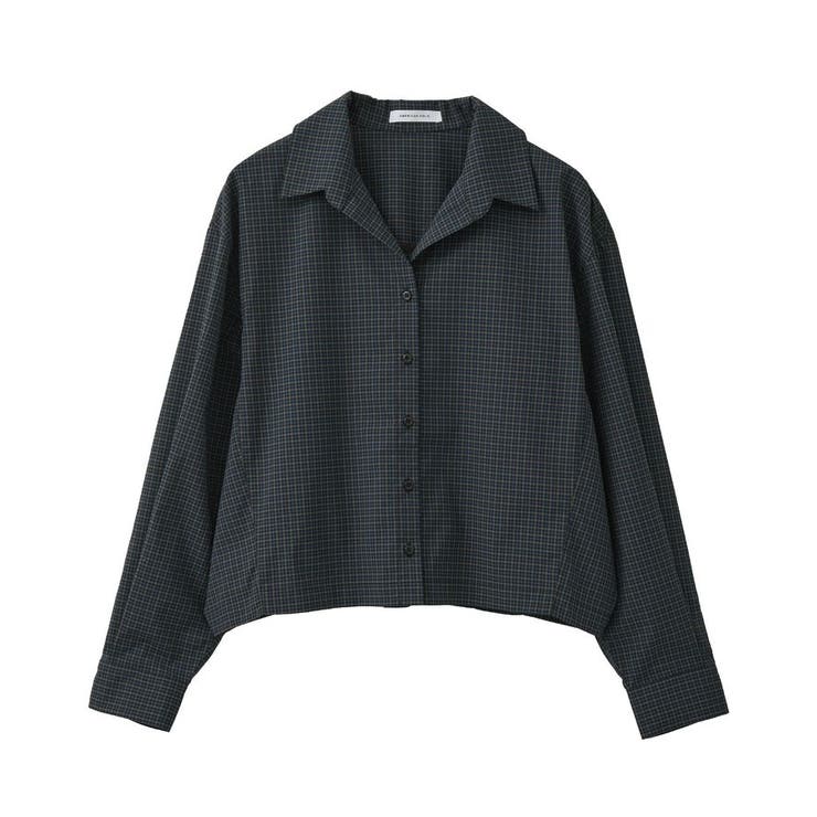 クロップド丈バックタックチェックシャツ | AMERICAN HOLIC | 詳細画像24 