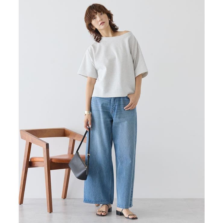 2WAYオフショルスウェット半袖プルオーバー | AMERICAN HOLIC | 詳細画像18 