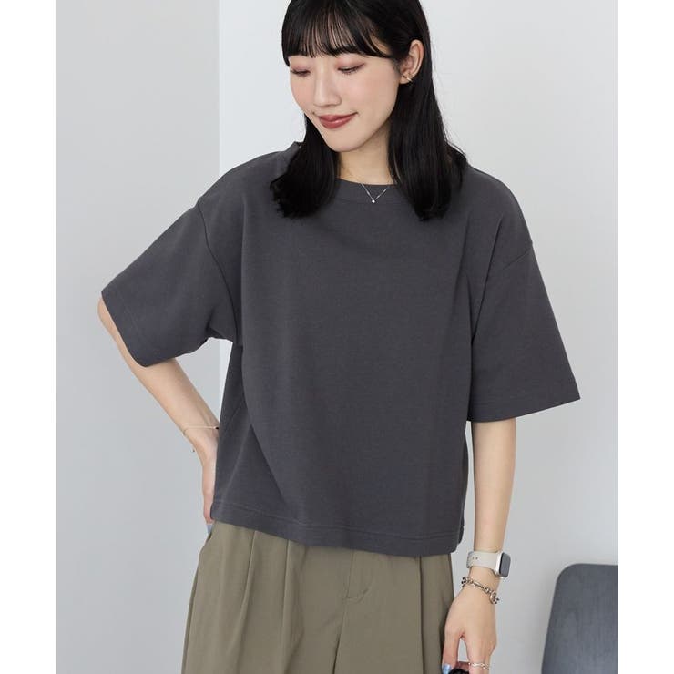 2WAYオフショルスウェット半袖プルオーバー | AMERICAN HOLIC | 詳細画像2 